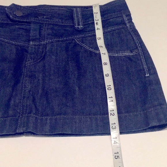 Express Mini Jean Skirt Sz”6” - Picture 9 of 9